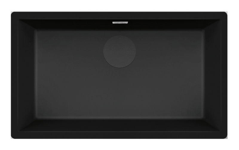 Falmec Iseo 70 zlewozmywak komora podwieszana/wpuszczana ceramix czarny matowy SIS7000F.00#CBF