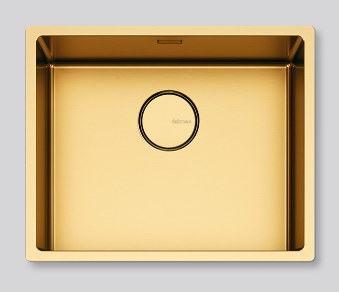 Falmec Como PVD 50 zlewozmywak komora podwieszana/wpuszczana stal złoty SCO5000F.00#PGF