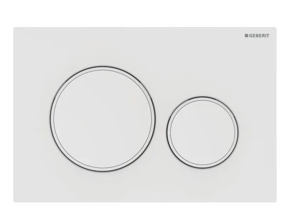 Geberit Sigma 20 przycisk do stelaża biały matowy / biały / biały matowy 115.882.01.1