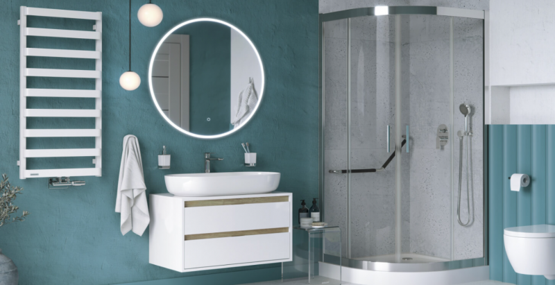 Excellent Lumiro lustro LED w ramie akrylowej okrągłe 100 cm DOEX.LU100.AC