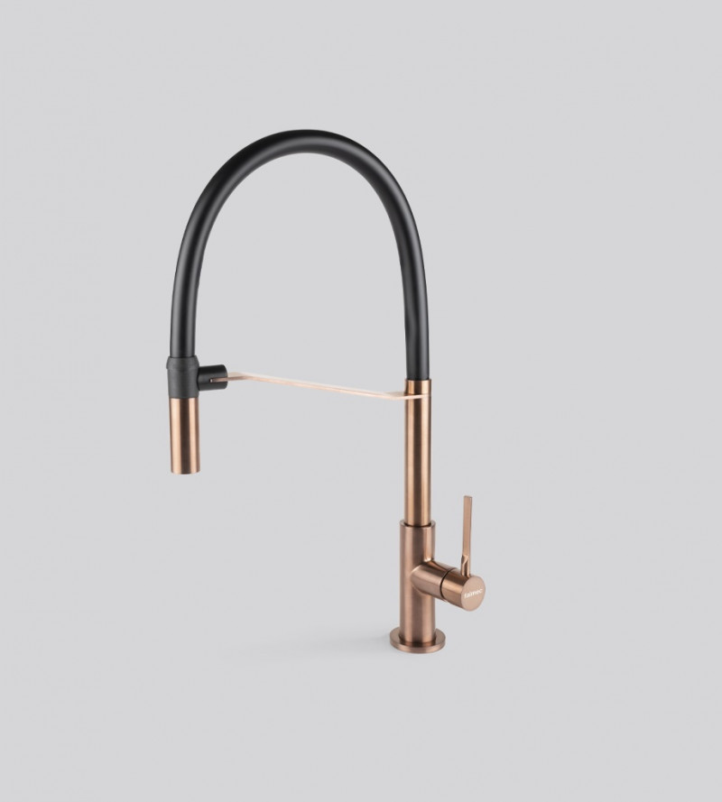 Falmec Trevi Pro bateria zlewozmywakowa z wyciąganą wylewką miedź MTRP.00#PQF