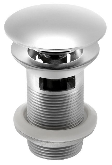 Sapho Minimal korek klik-klak do umywalek z przelewem stal nierdzewna MI057