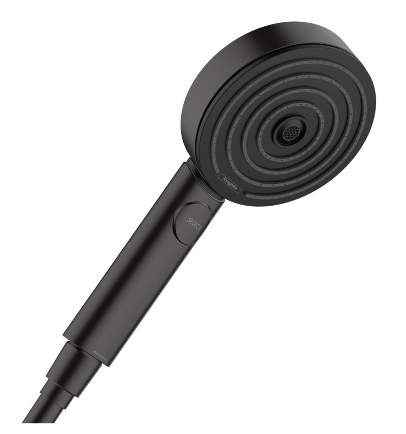 Hansgrohe Pulsify Select S słuchawka prysznicowa 105 3jet Activation czarny matowy 24100670