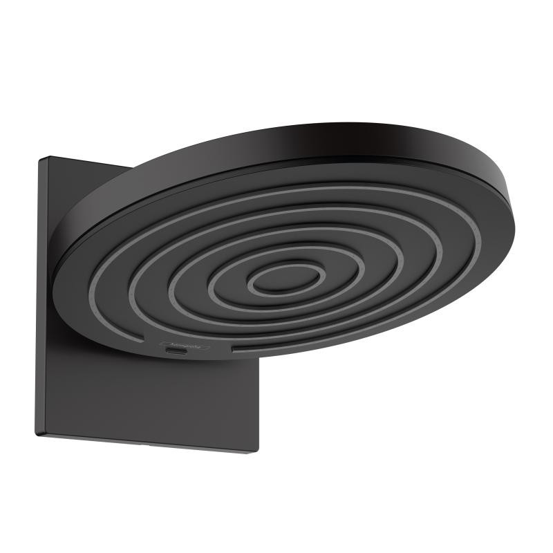 Hansgrohe Pulsify S Głowica prysznicowa 260 2jet z ramieniem ściennym czarny matowy 24150670