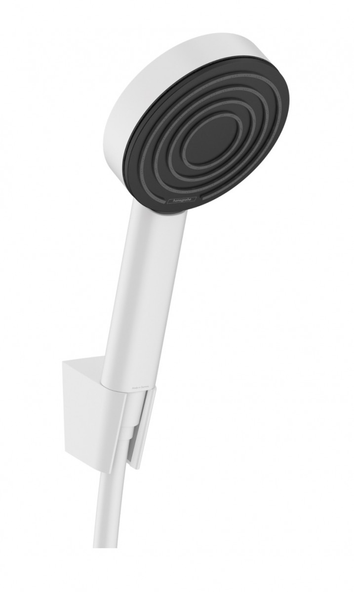 Hansgrohe Pulsify Select S punktowy zestaw prysznicowy 105 1jet biały matowy 24301700