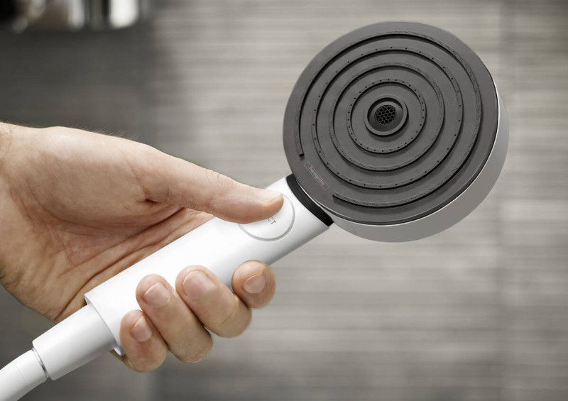 Hansgrohe Pulsify Select S słuchawka prysznicowa 105 3jet Activation biały matowy 24100700