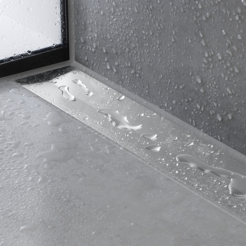 Hansgrohe RainDrain Flex Element zewnętrzny odpływu 1200 z możliwością przycięcia do montażu przy ścianie chrom 56054000