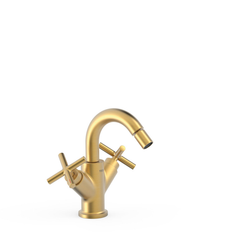 Tres Mont Blanc bateria bidetowa złoty matowy 28312001OM