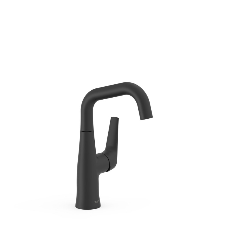 Tres Fuji bateria umywalkowa czarny matowy 28144701NM