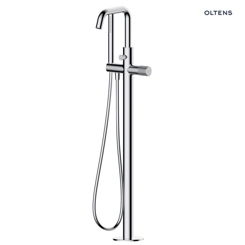 Oltens Hamnes bateria wannowa wolnostojąca podłogowa chrom 34302100