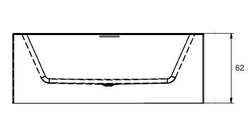 Riho Rethink Cubic Plug&Play wanna ze zintegrowana obudową 160x70 lewa z syfonem biały połysk B104012005