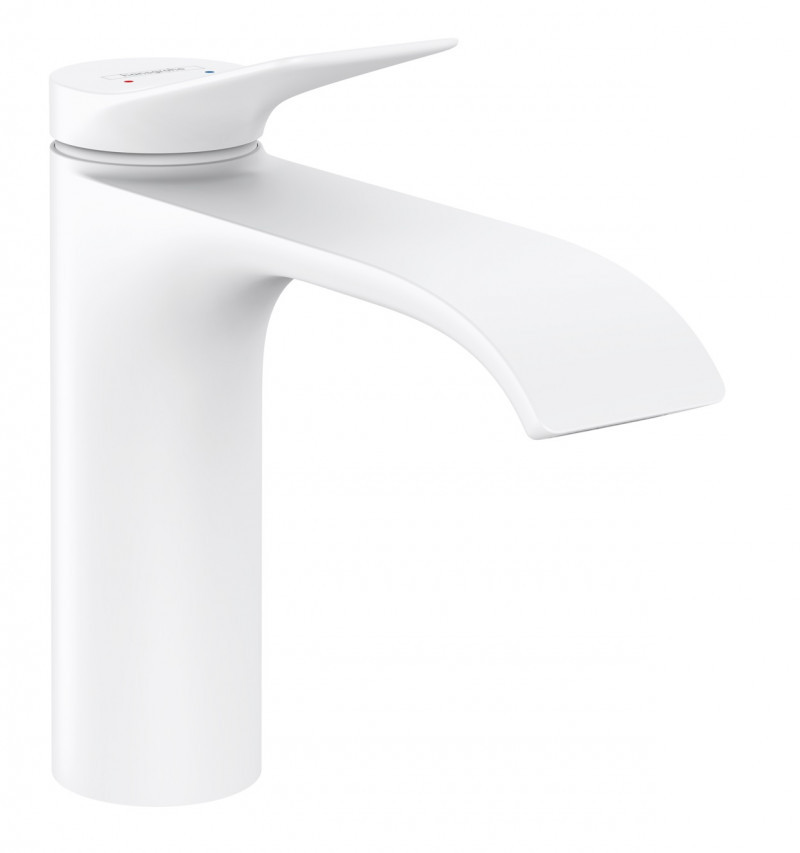 Hansgrohe FinishPlus Vivenis bateria umywalkowa 110 bez korka biały matowy 75022700