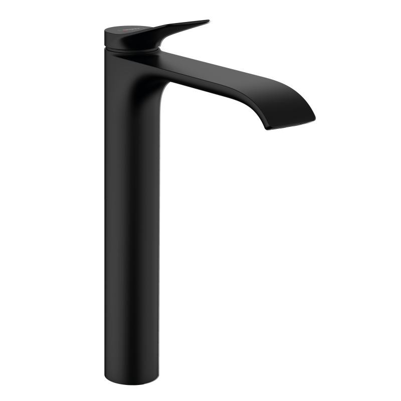 Hansgrohe FinishPlus Vivenis bateria umywalkowa wysoka 250 bez korka czarny matowy 75042670