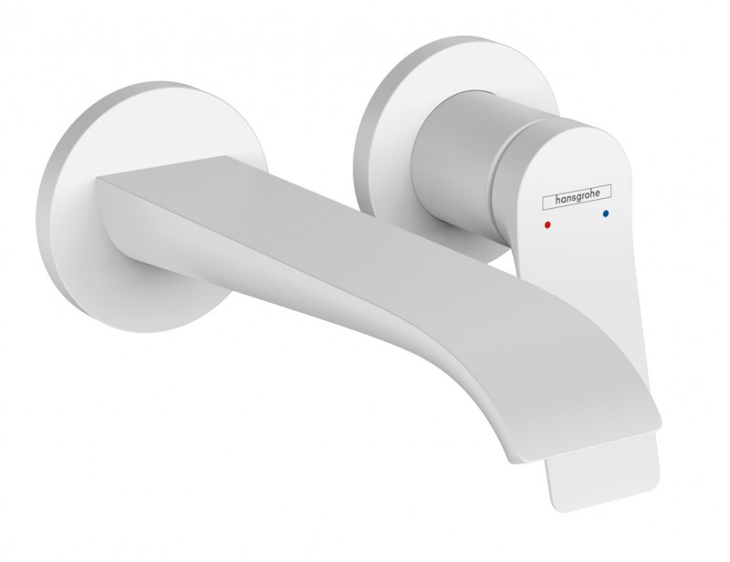 Hansgrohe FinishPlus Vivenis bateria umywalkowa podtynkowa wylewka 192 mm biały matowy 75050700