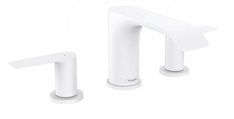 Hansgrohe FinishPlus Vivenis bateria umywalkowa 3-otworowa 90 biały matowy 75033700