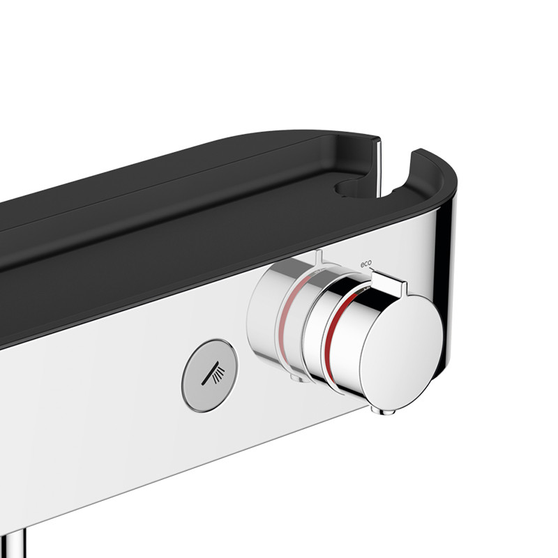 Hansgrohe Pulsify Select S zestaw prysznicowy 105 3jet Relaxation z baterią termostatyczną prysznicową chrom 24260000