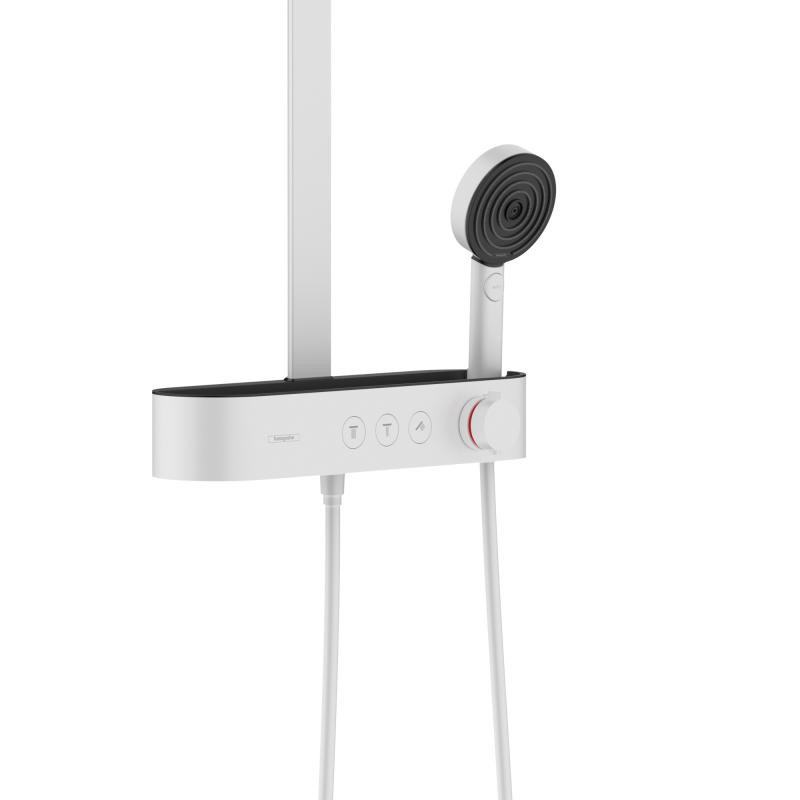 Hansgrohe Pulsify S Komplet prysznicowy 260 2jet z ShowerTablet Select 400 biały matowy 24240700