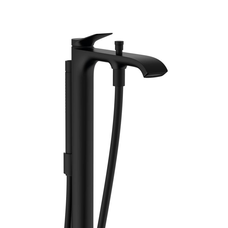 Hansgrohe FinishPlus Vivenis bateria wannowa wolnostojąca czarny matowy 75445670