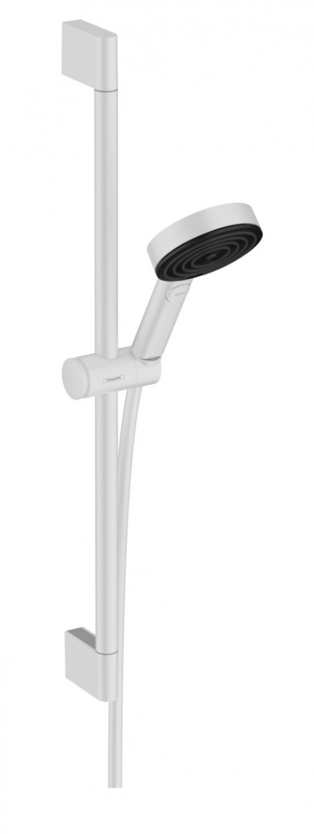 Hansgrohe Pulsify Select S zestaw prysznicowy 105 3jet Relaxation z drążkiem 65 cm biały matowy 24160700