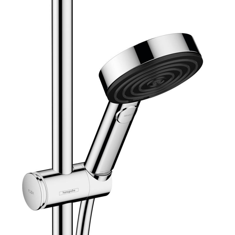 Hansgrohe Pulsify Select S zestaw prysznicowy 105 3jet Relaxation z drążkiem 90 cm chrom 24170000