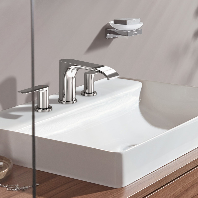 Hansgrohe Vivenis bateria umywalkowa 3-otworowa 90 chrom połysk 75033000