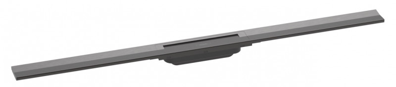 Hansgrohe RainDrain Flex Element zewnętrzny odpływu 1000 z możliwością przycięcia do montażu w podłodze czarny chrom szczotkowany 56046340