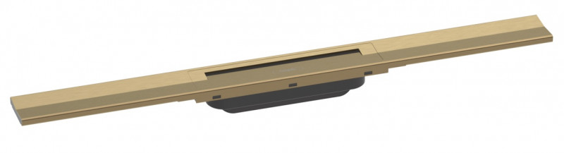 Hansgrohe RainDrain Flex Element zewnętrzny odpływu 700 z możliwością przycięcia do montażu w podłodze brąz szczotkowany 56043140