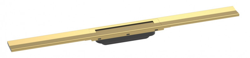 Hansgrohe RainDrain Flex Element zewnętrzny odpływu 900 z możliwością przycięcia do montażu w podłodze złoty optyczny polerowany 56045990