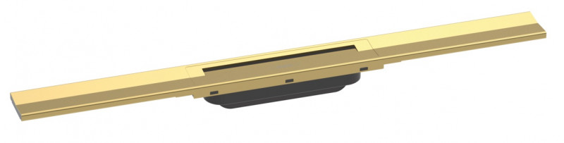 Hansgrohe RainDrain Flex Element zewnętrzny odpływu 700 z możliwością przycięcia do montażu w podłodze złoty optyczny polerowany 56043990