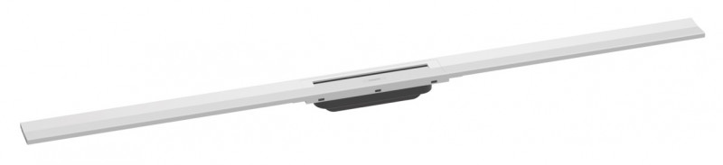 Hansgrohe RainDrain Flex Element zewnętrzny odpływu 1200 z możliwością przycięcia do montażu w podłodze biały matowy 56047700