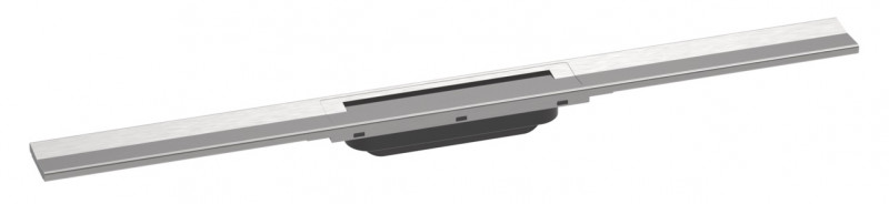 Hansgrohe RainDrain Flex Element zewnętrzny odpływu 800 z możliwością przycięcia do montażu w podłodze stal szczotkowana 56043000