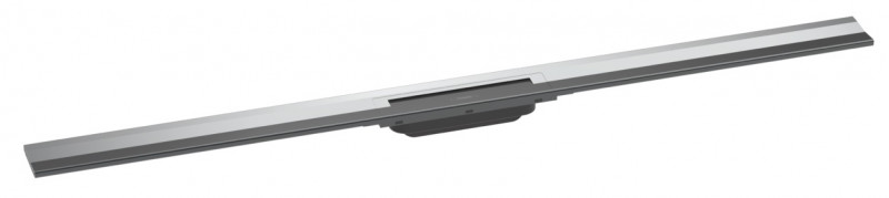 Hansgrohe RainDrain Flex Element zewnętrzny odpływu 1200 z możliwością przycięcia do montażu przy ścianie chrom 56054000