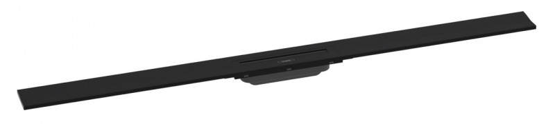 Hansgrohe RainDrain Flex Element zewnętrzny odpływu 1200 z możliwością przycięcia do montażu przy ścianie czarny matowy 56054670