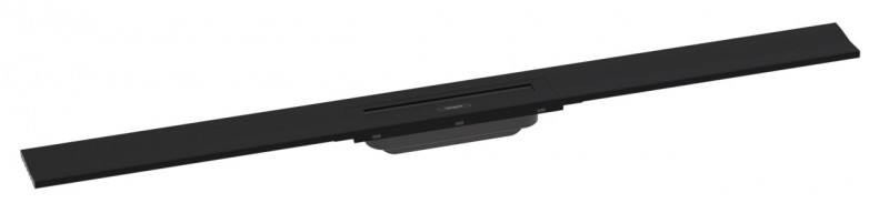 Hansgrohe RainDrain Flex Element zewnętrzny odpływu 1000 z możliwością przycięcia do montażu przy ścianie czarny matowy 56053670