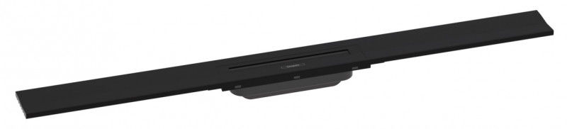 Hansgrohe RainDrain Flex Element zewnętrzny odpływu 900 z możliwością przycięcia do montażu przy ścianie czarny matowy 56052670