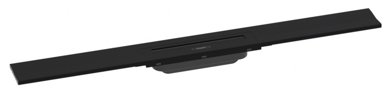 Hansgrohe RainDrain Flex Element zewnętrzny odpływu 800 z możliwością przycięcia do montażu przy ścianie czarny matowy 56051670