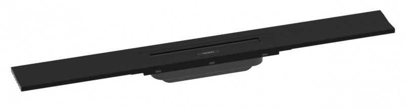 Hansgrohe RainDrain Flex Element zewnętrzny odpływu 700 z możliwością przycięcia do montażu przy ścianie czarny matowy 56050670