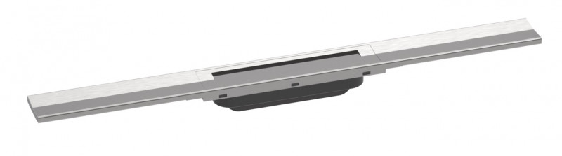 Hansgrohe RainDrain Flex Element zewnętrzny odpływu 700 z możliwością przycięcia do montażu w podłodze stal szczotkowana 56043800