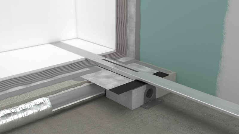 Hansgrohe RainDrain Flex Element zewnętrzny odpływu 700 z możliwością przycięcia do montażu w podłodze biały matowy 56043700