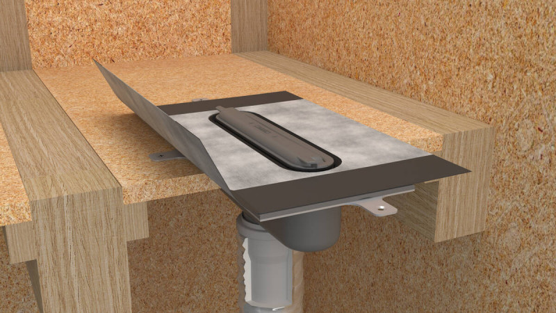 Hansgrohe uBox Zestaw podstawowy do odpływu liniowego montaż wertykalny 01002180