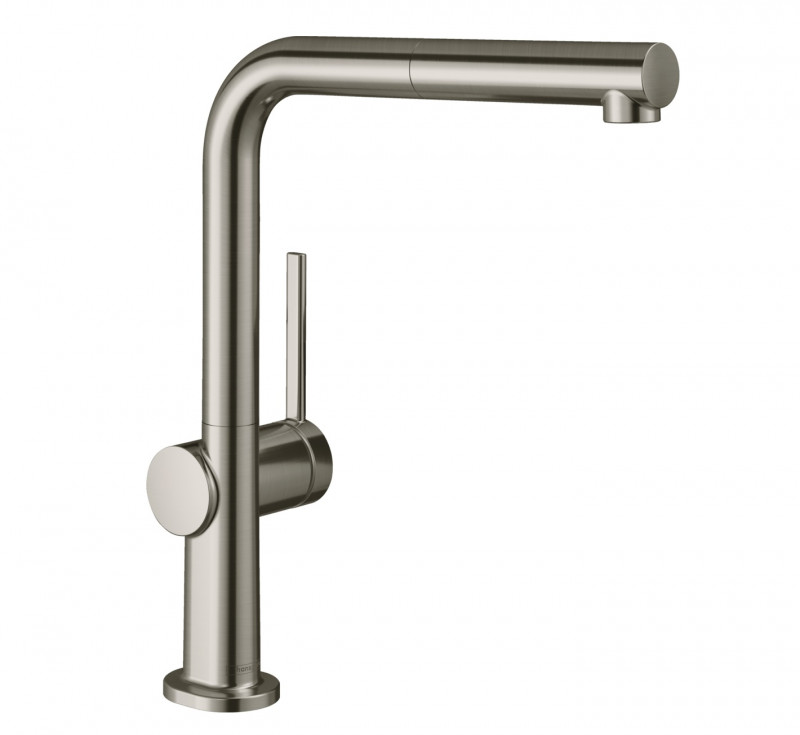 Hansgrohe Talis M54 bateria kuchenna 270 z wyciąganą wylewką 1jet sBox stal szlachetna 72809800