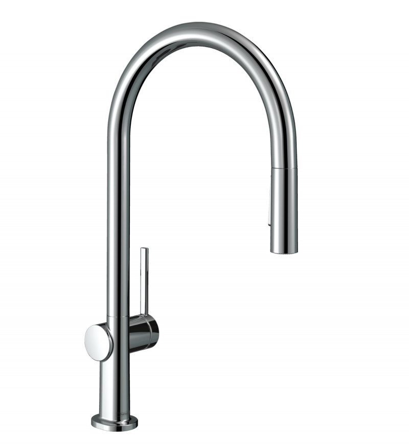 Hansgrohe Talis M54 bateria kuchenna 210 z wyciąganą wylewką 2jet sBox chrom 72801000