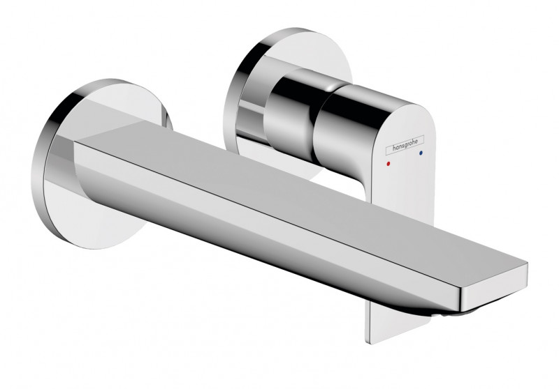 Hansgrohe Rebris E bateria umywalkowa podtynkowa wylewka 20 cm chrom połysk 72568000