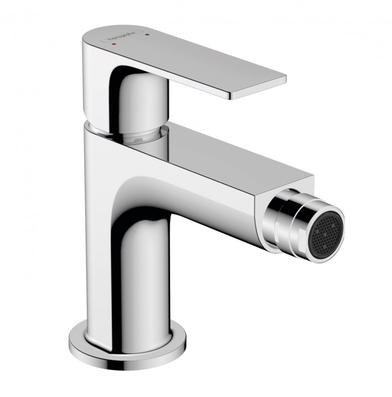Hansgrohe Rebris E bateria bidetowa z korkiem automatycznym chrom połysk 72211000
