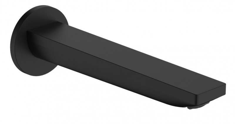 Hansgrohe FinishPlus Rebris E wylewka wannowa czarny matowy 72431670