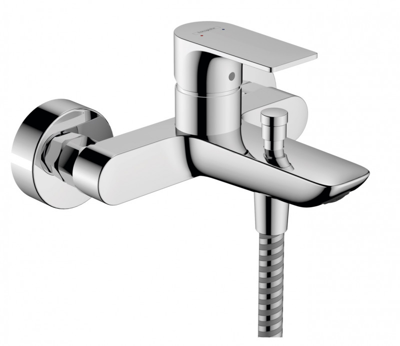 Hansgrohe Rebris E bateria wannowa ścienna chrom połysk 72450000