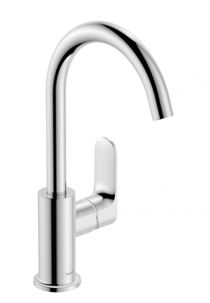 Hansgrohe Rebris S bateria umywalkowa 210 z obrotową wylewką chrom połysk 72517000