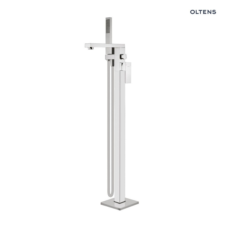 Oltens Gota bateria wannowa wolnostojąca podłogowa chrom 34301100