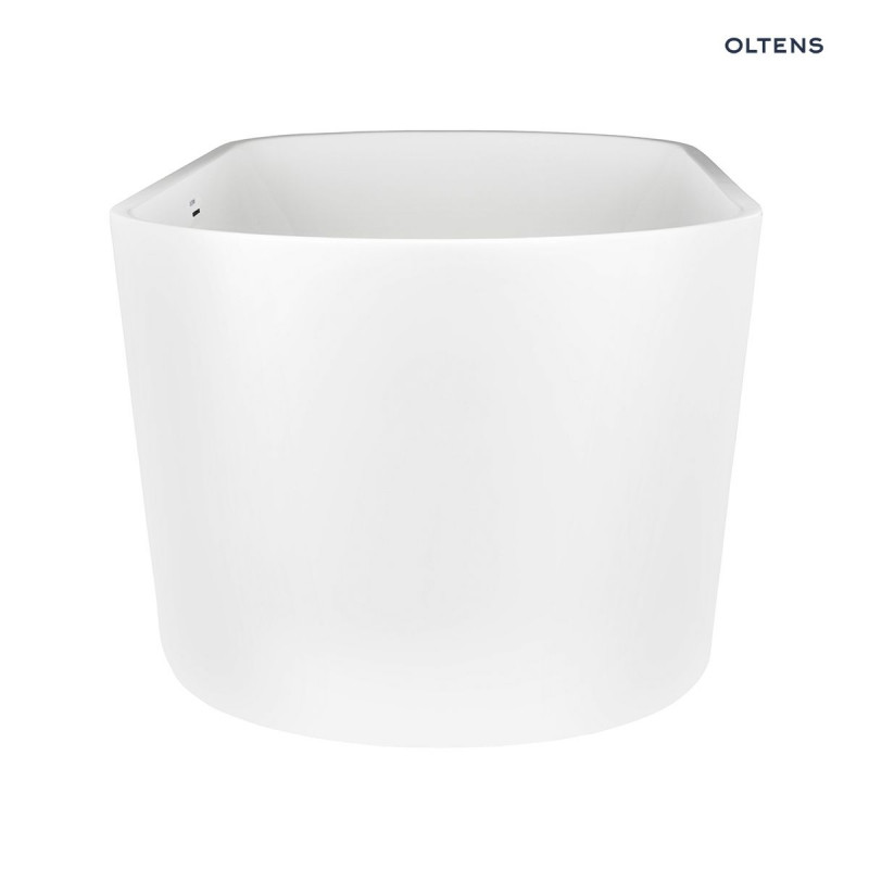 Oltens Inga wanna wolnostojąca 177x80 cm owalna akryl biały połysk 12004000
