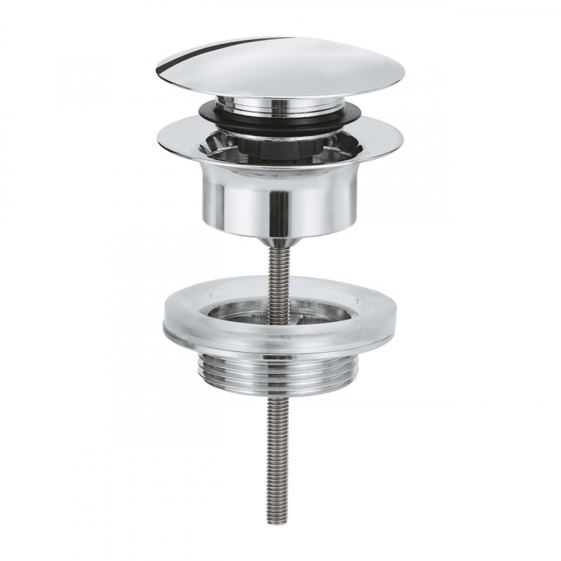 Grohe Eurosmart S bateria umywalkowa z korkiem klik-klak chrom 23924003